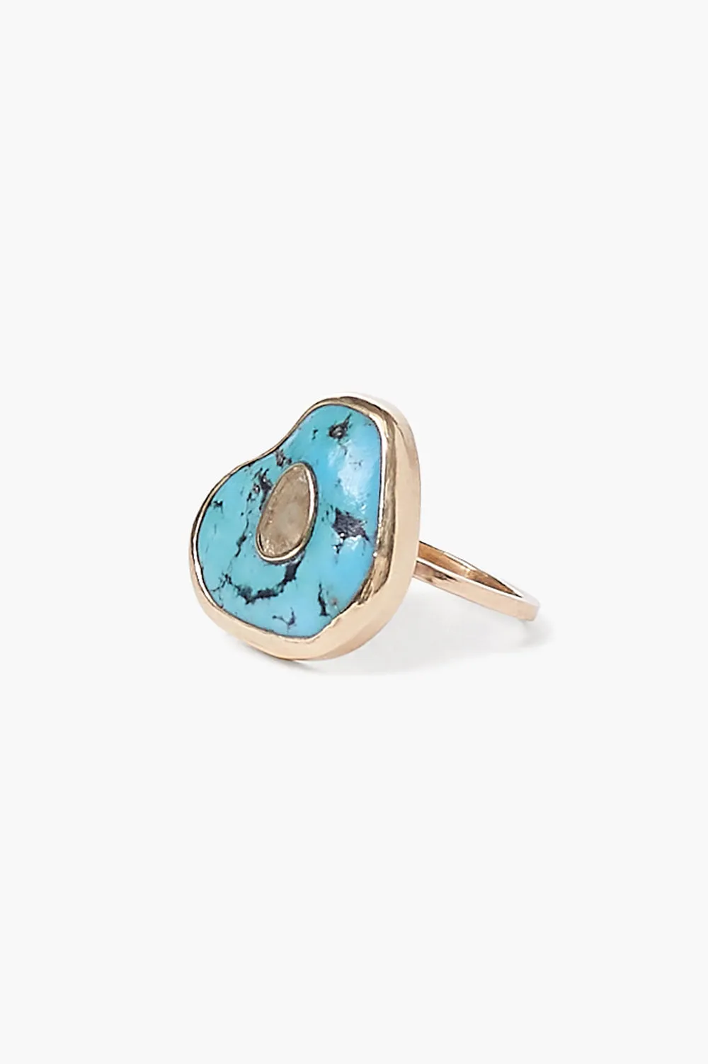 14k Oasis Ring Turquoise