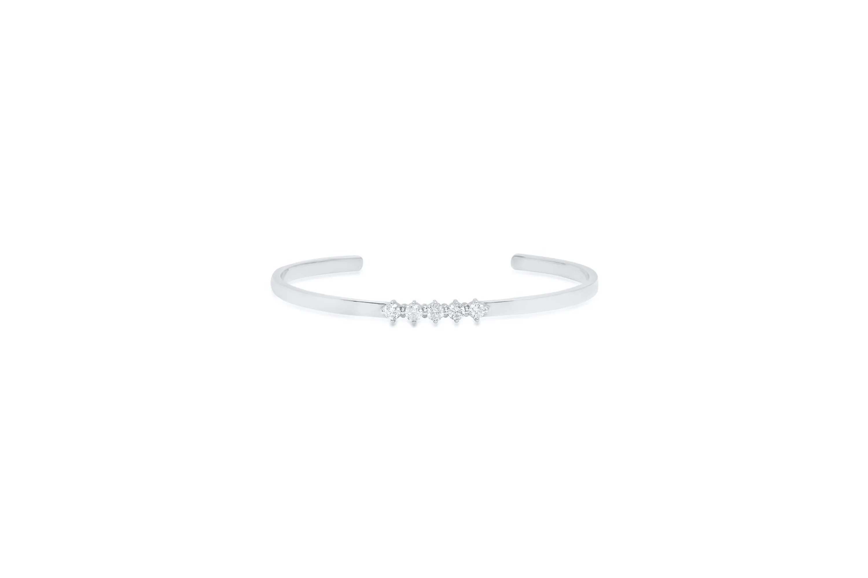 5 Diamond Cuff Bracelet