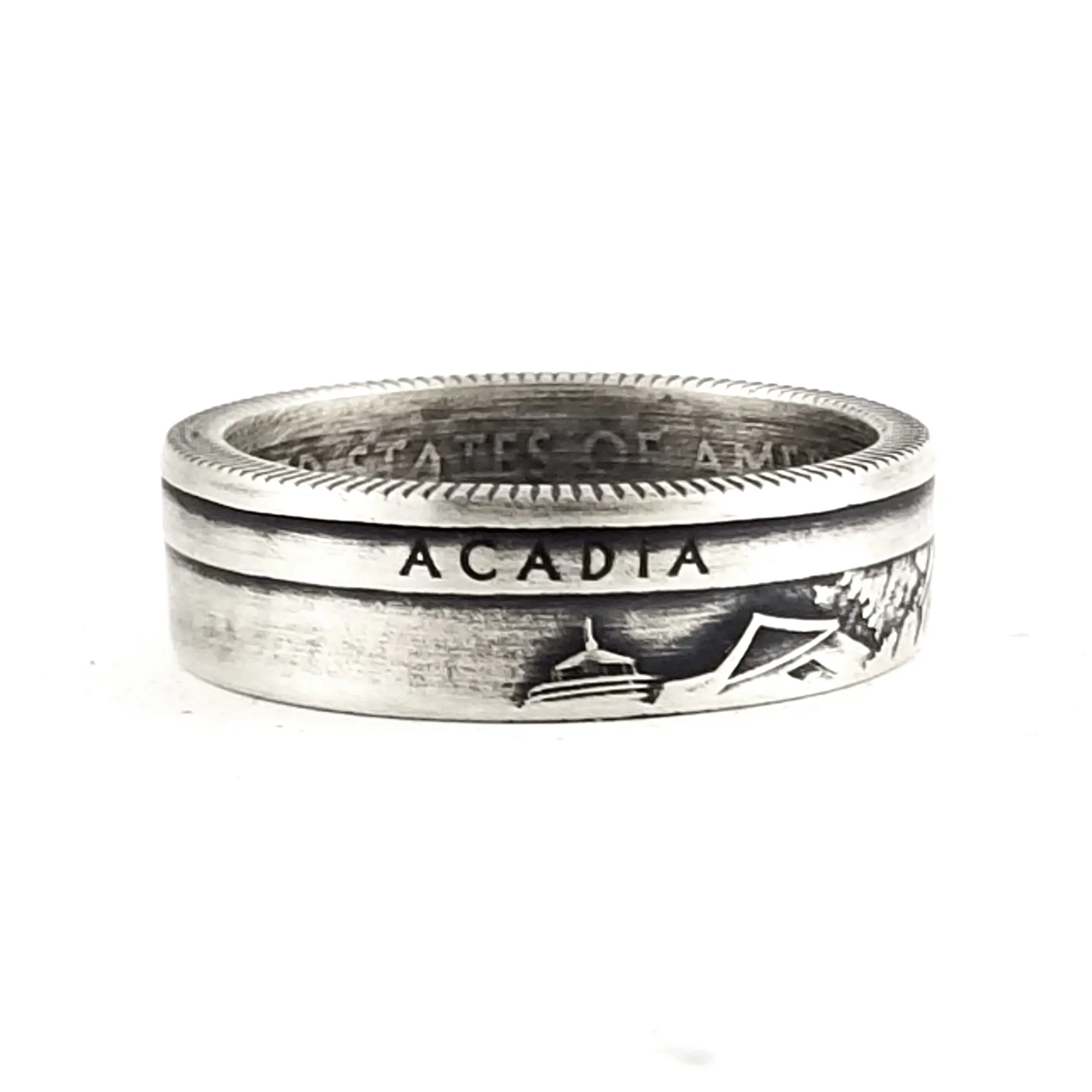 90% Silver Acadia National Park Quarter Ring