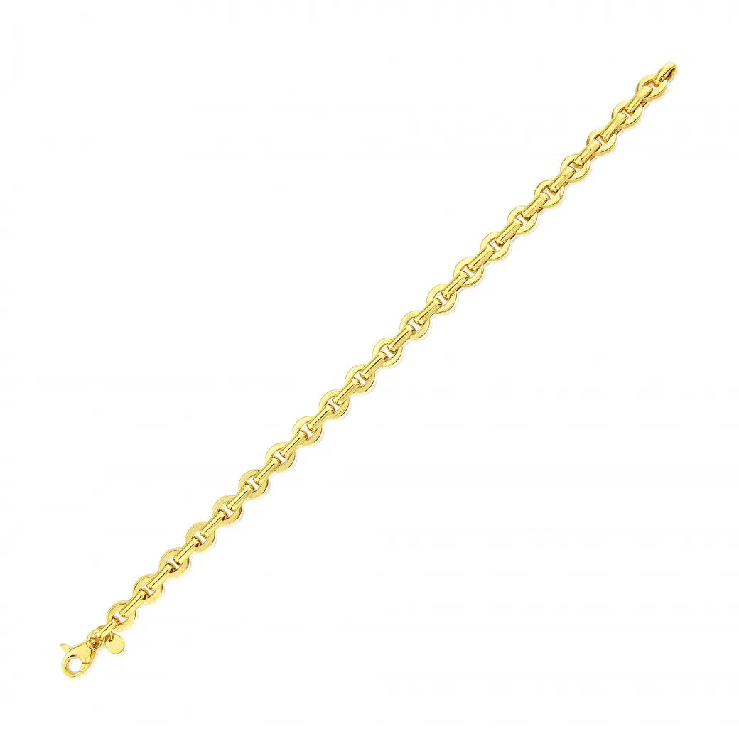 9ct Yellow Gold 7.5” Bracelet