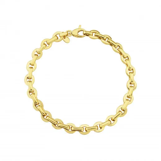 9ct Yellow Gold 7.5” Bracelet