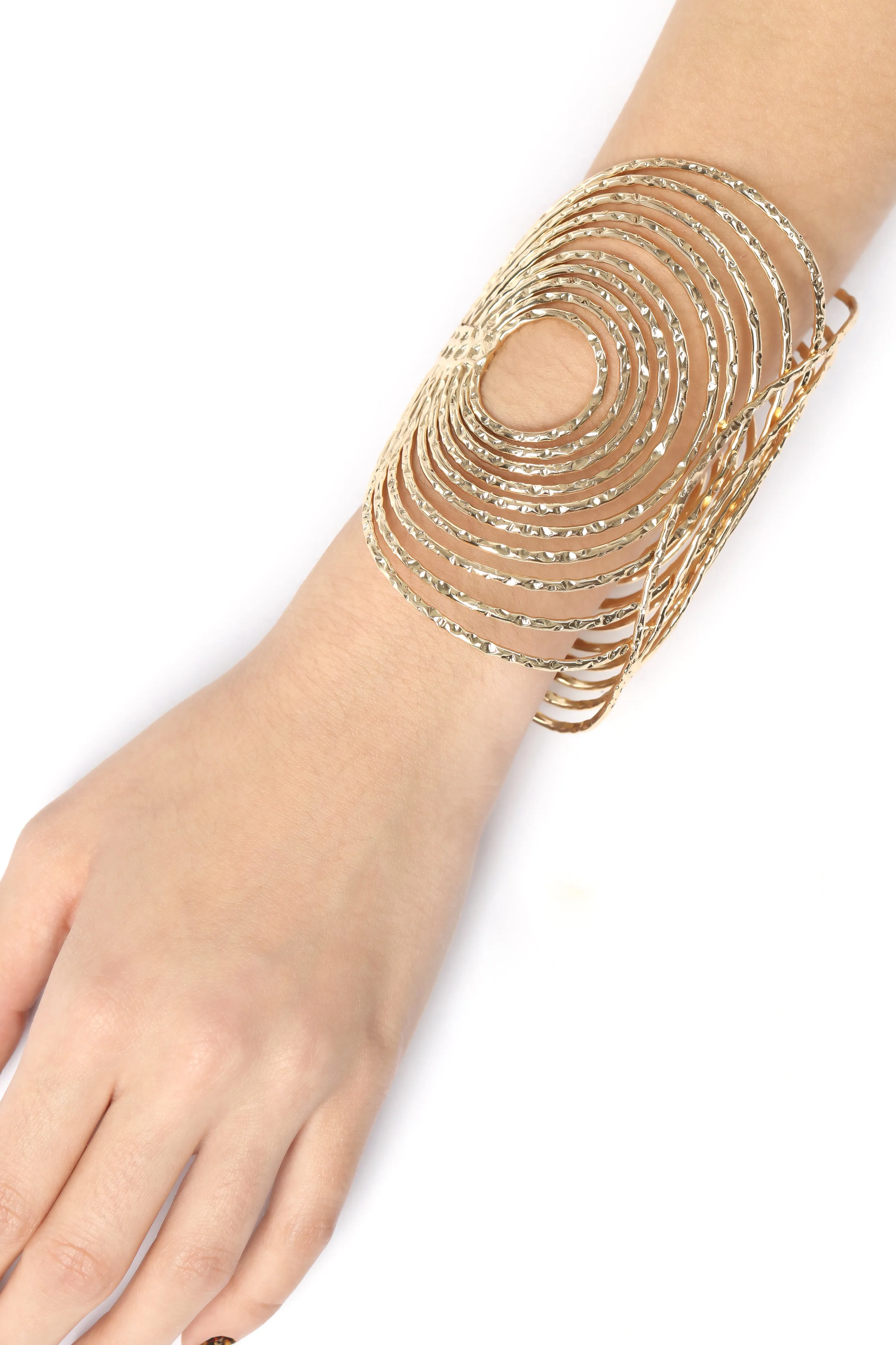 All Wired Cuff Bracelet - Gold