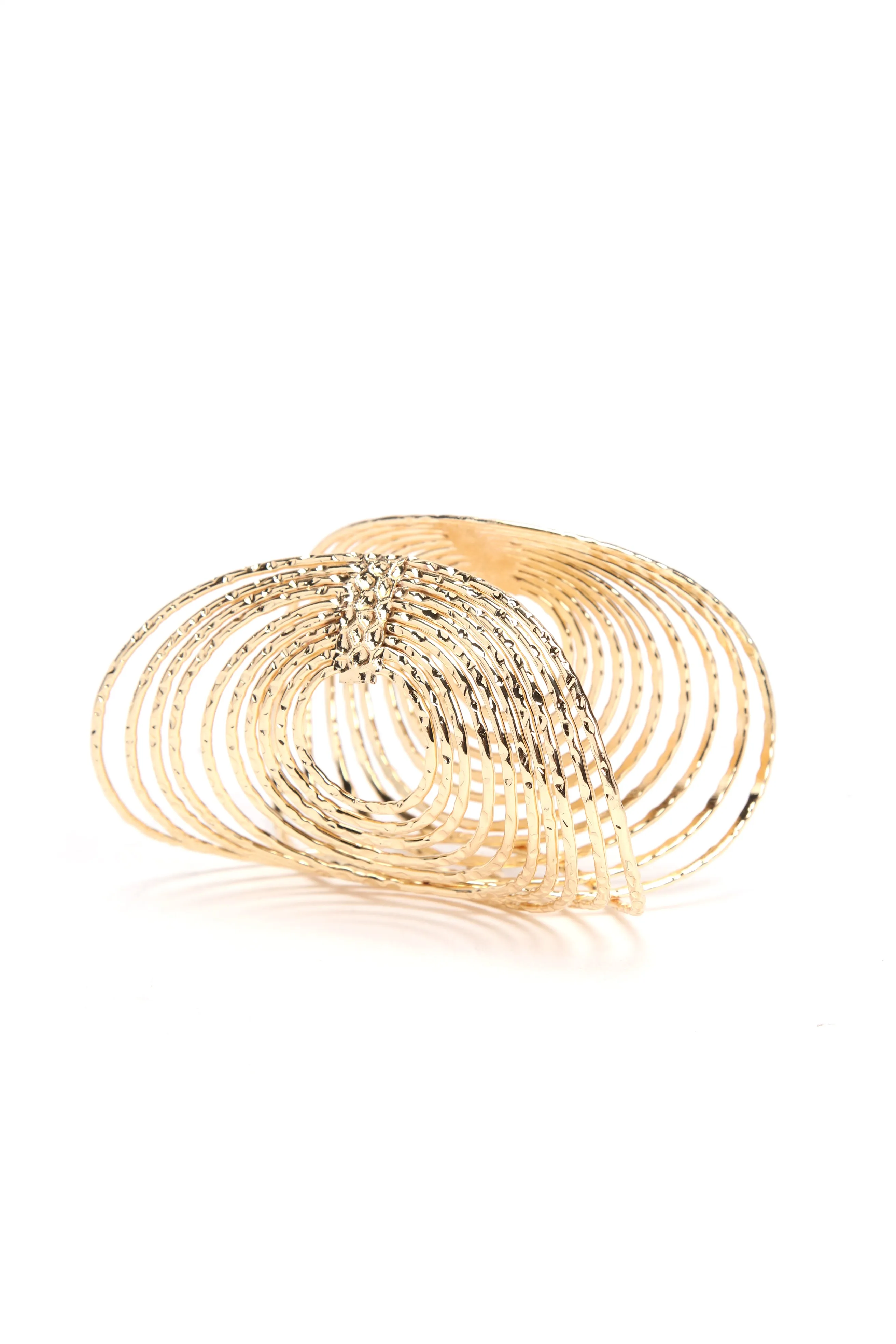 All Wired Cuff Bracelet - Gold