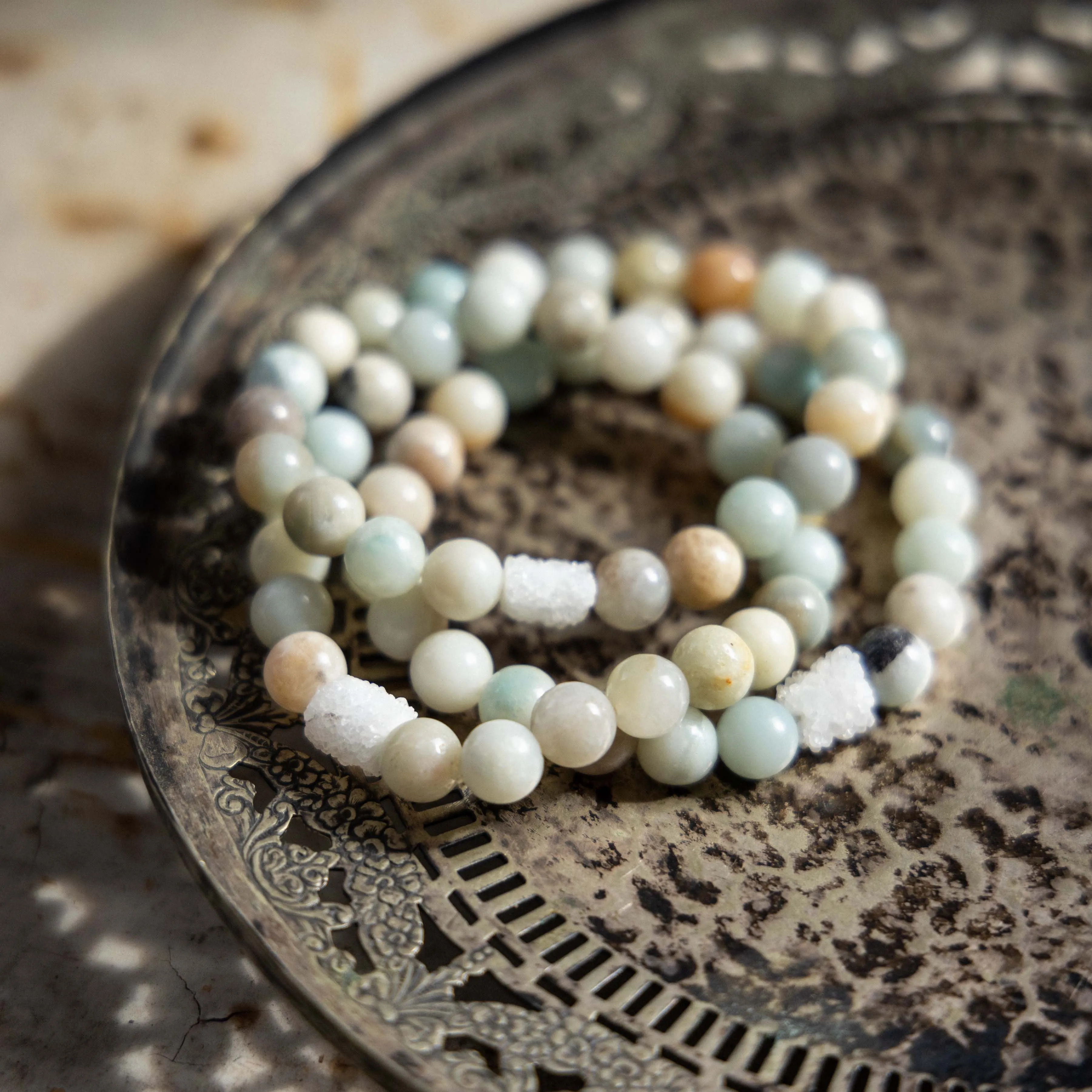 Amazonite Crystal Bracelet