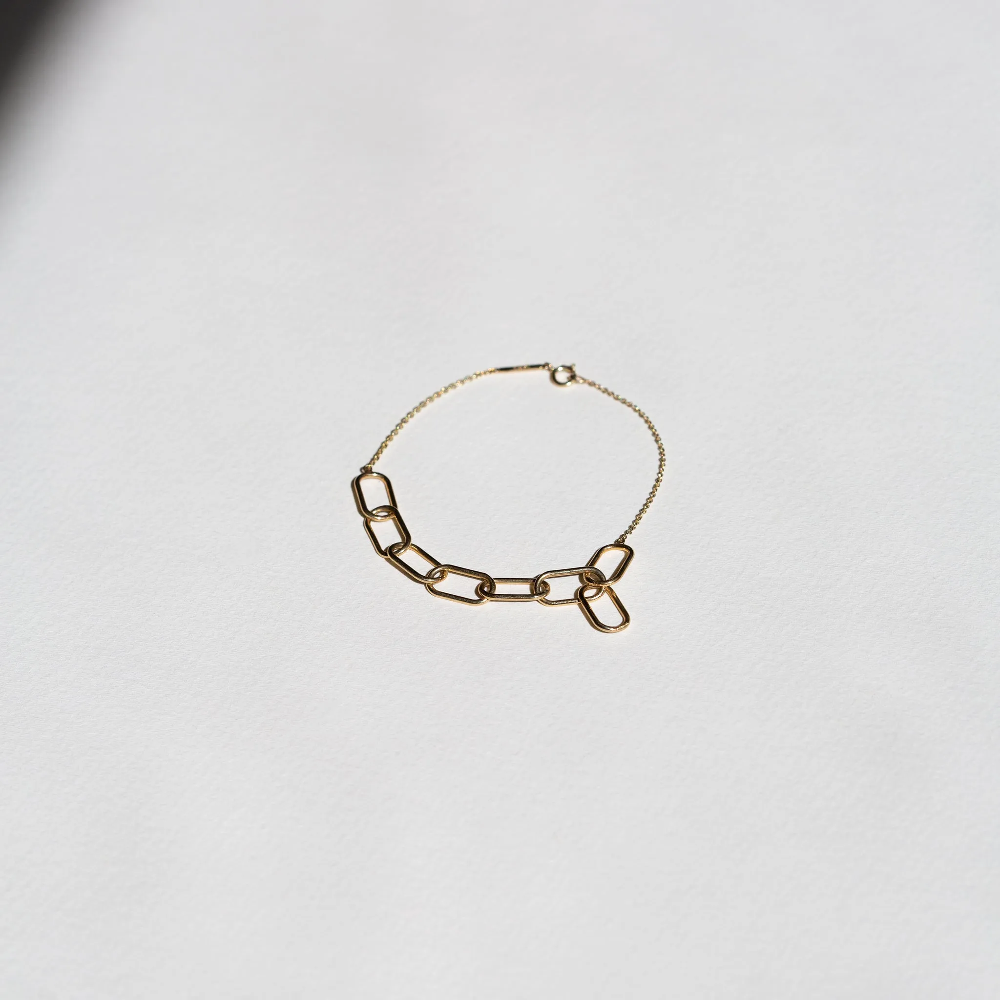 Asymmetrical Link Bracelet