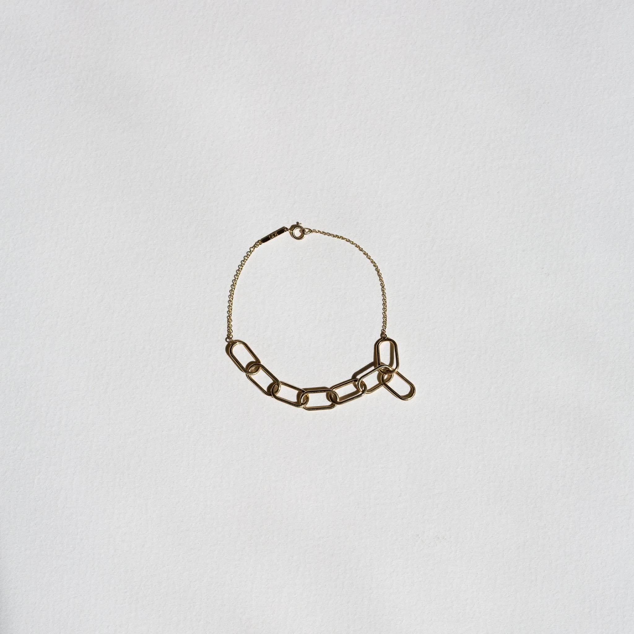 Asymmetrical Link Bracelet