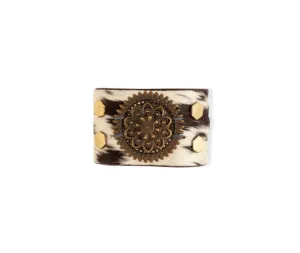 Brandianna Cuff Bracelet (Dark Brown)