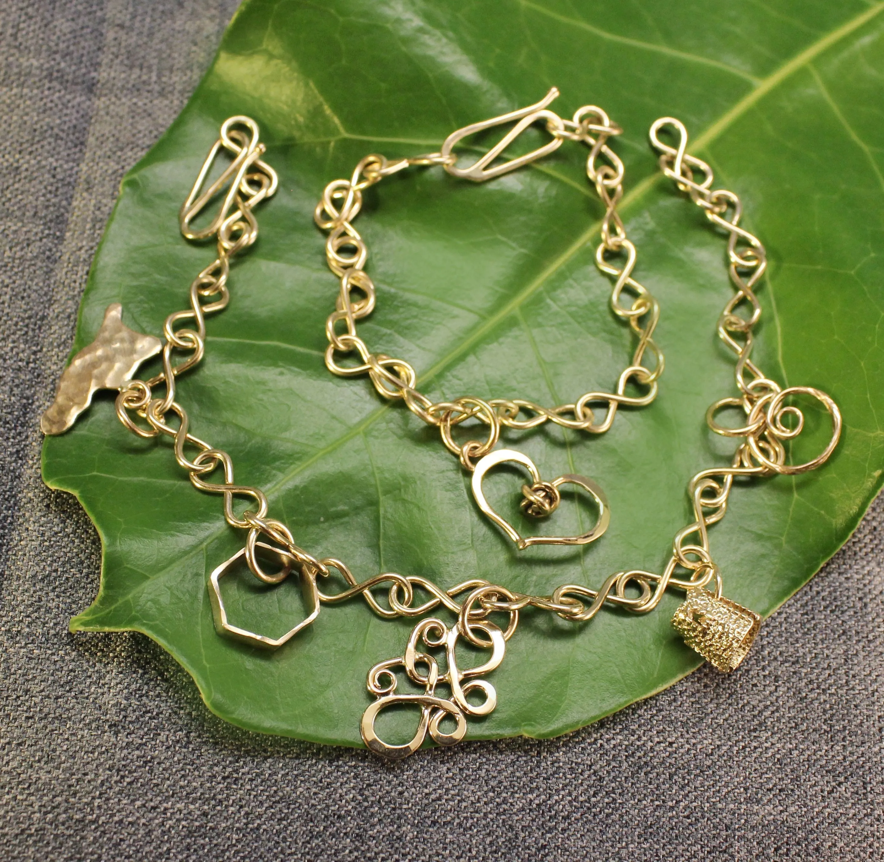 Build-Your-Own Infinity Charm Bracelet