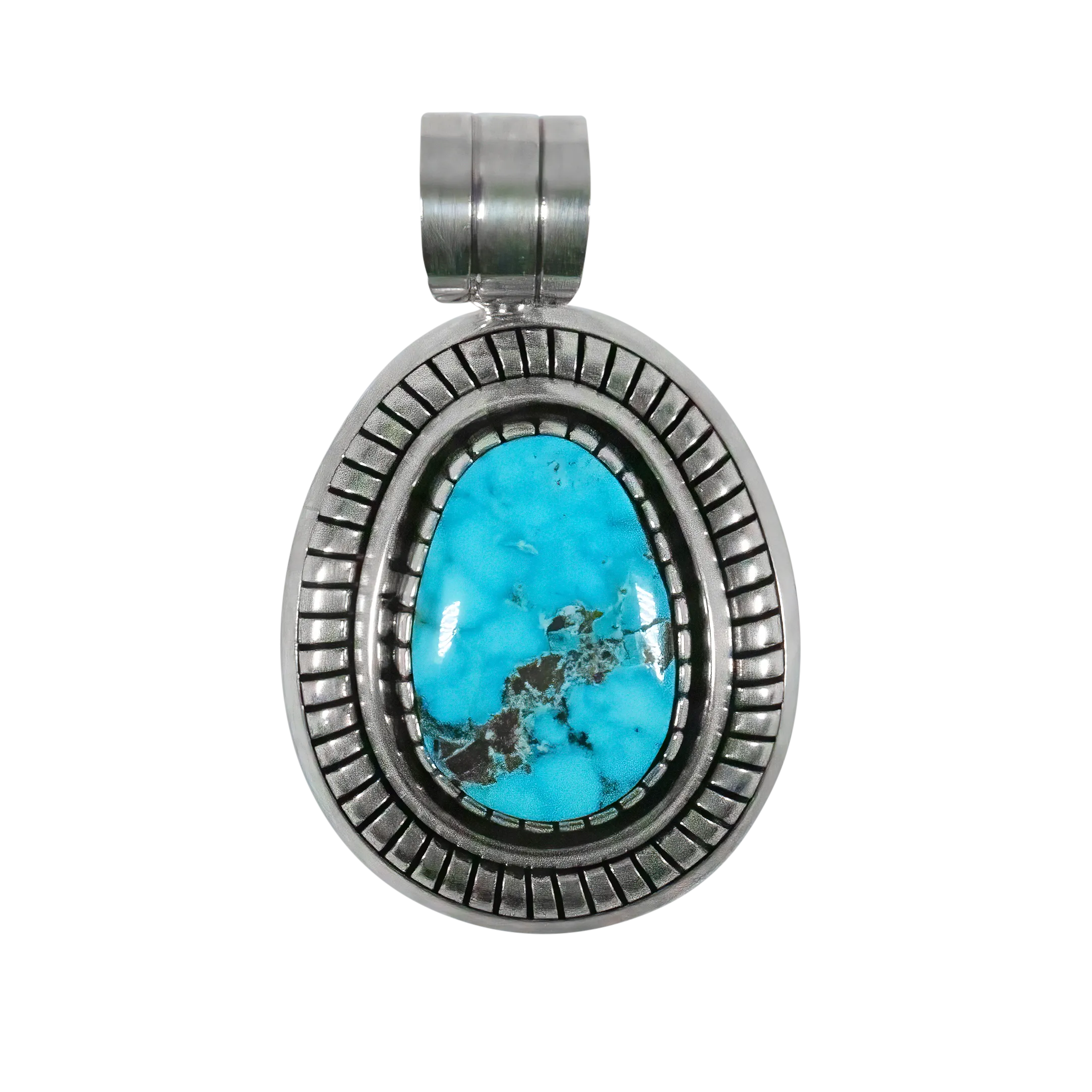 Candelaria Turquoise Pendant | Marian Nez