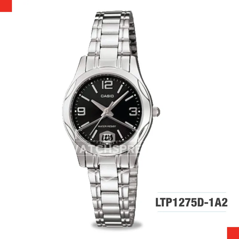 Casio Ladies Watch LTP1275D-1A2