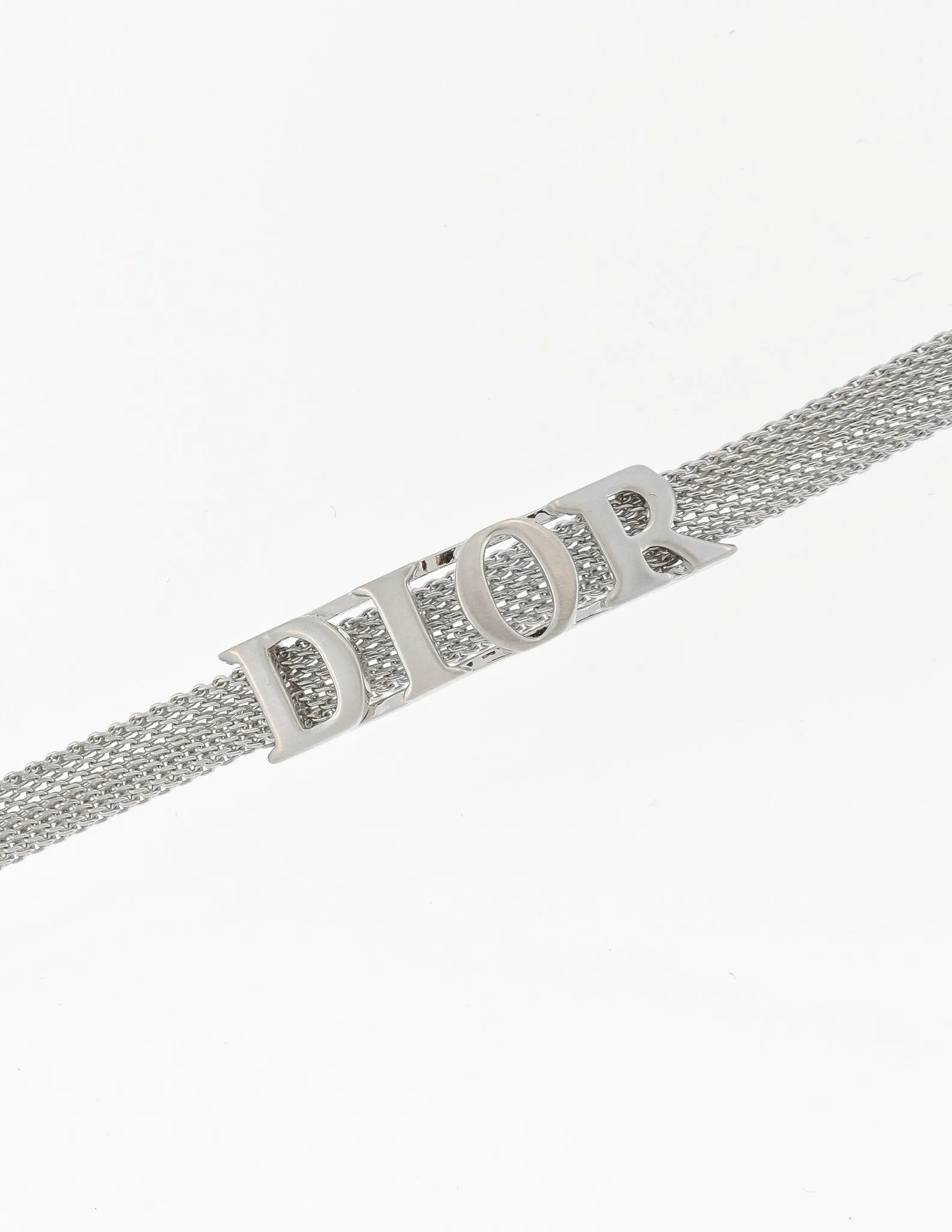 Christian Dior Vintage Silver DIOR Bracelet