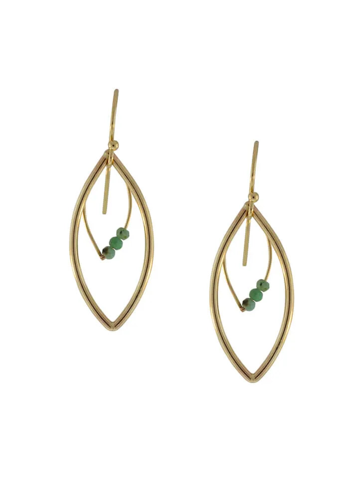 Circuit Earrings - Marquise