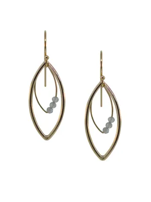 Circuit Earrings - Marquise