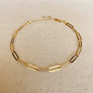 Classic Paperclip Chain Bracelet