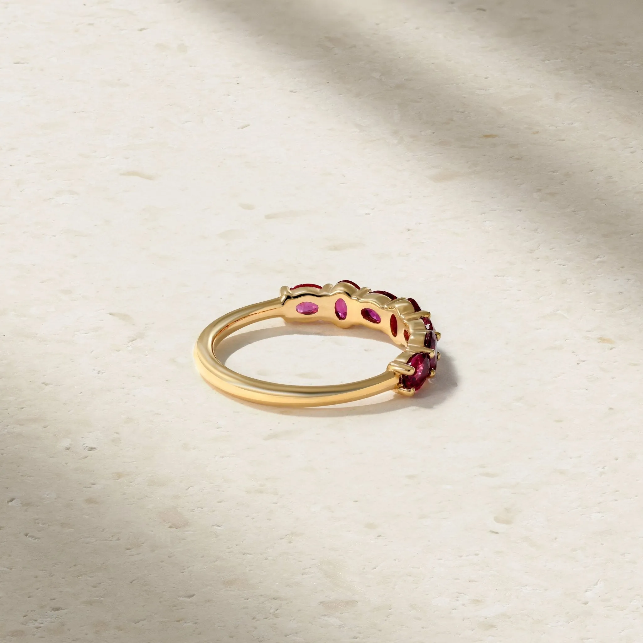 Crackle Ruby Ring