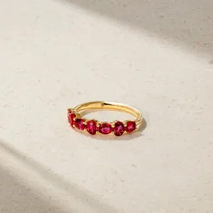 Crackle Ruby Ring