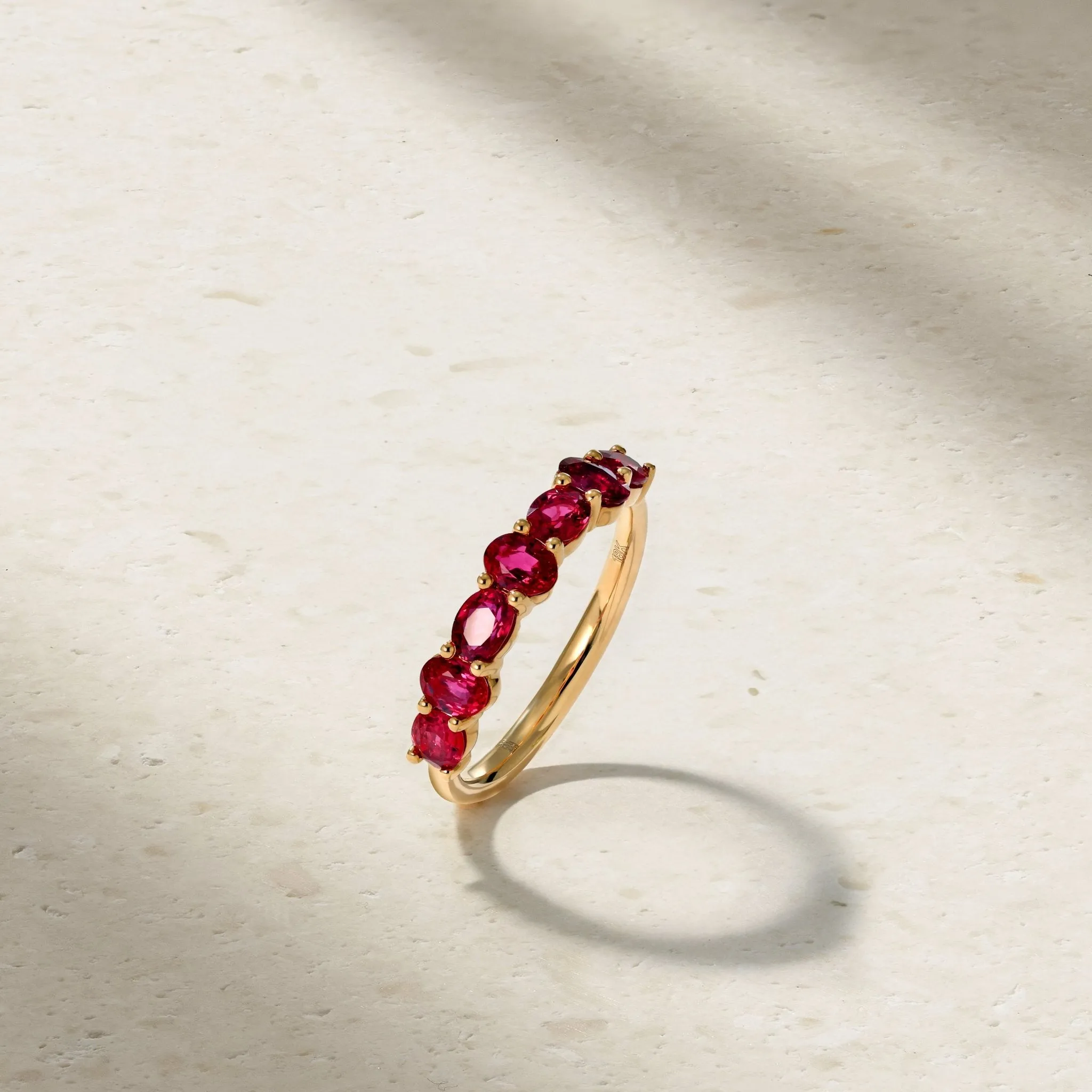 Crackle Ruby Ring