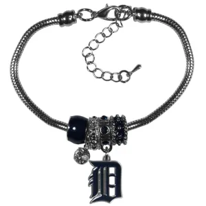 Detroit Tigers Euro Bead Bracelet