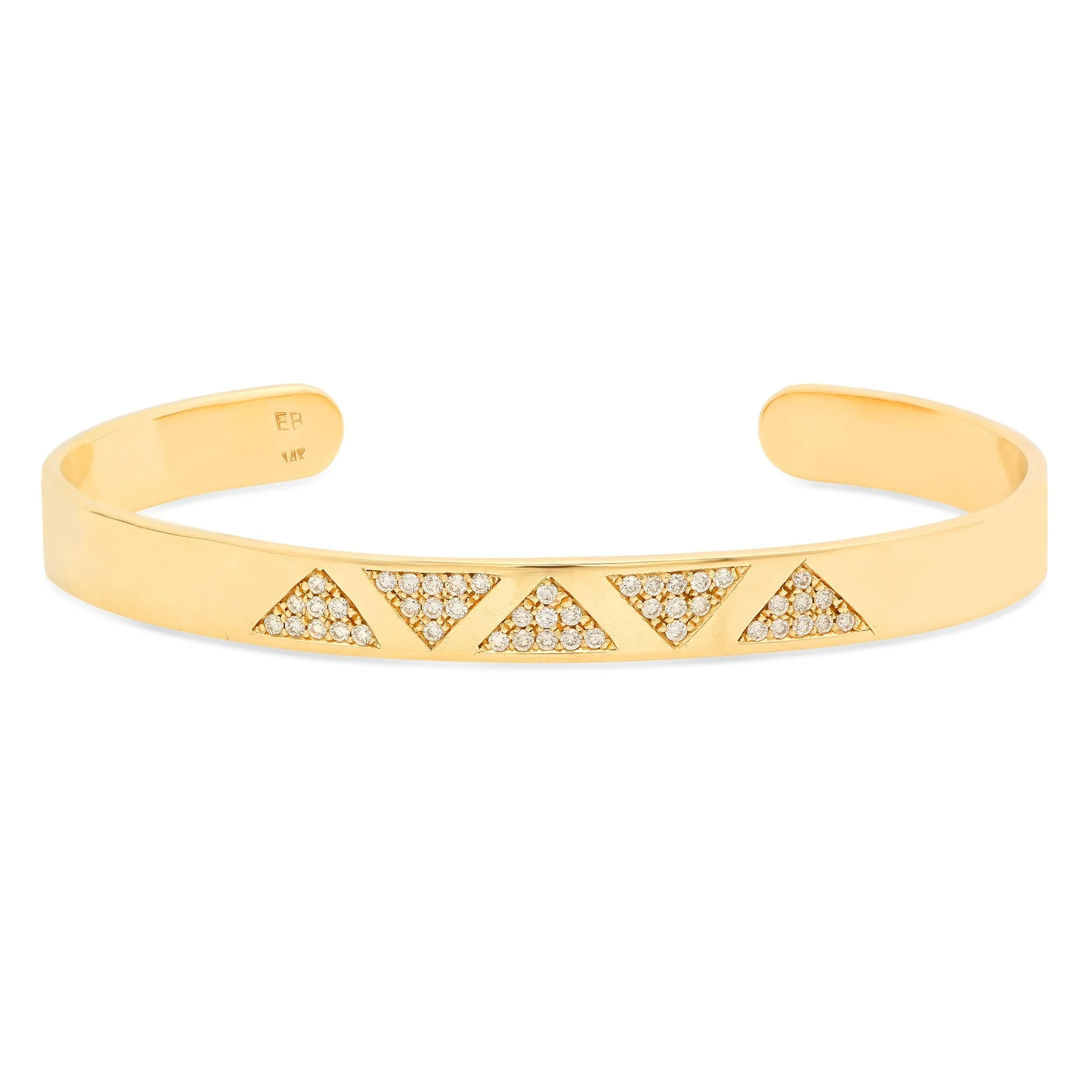 Diamond Triangle Cuff