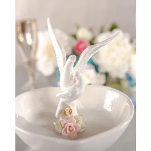 Dove Wedding Ring Dish