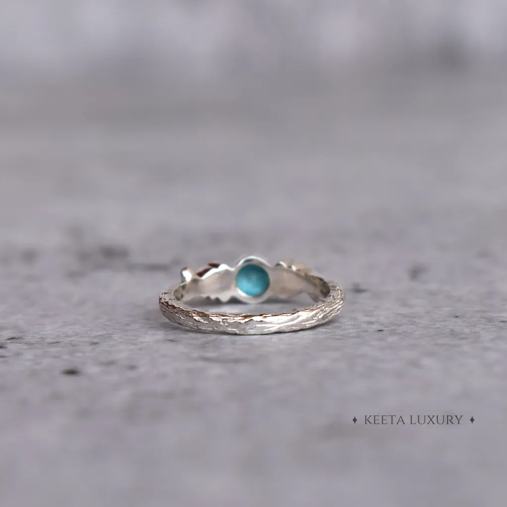 Earth's Radiance - Turquoise Ring