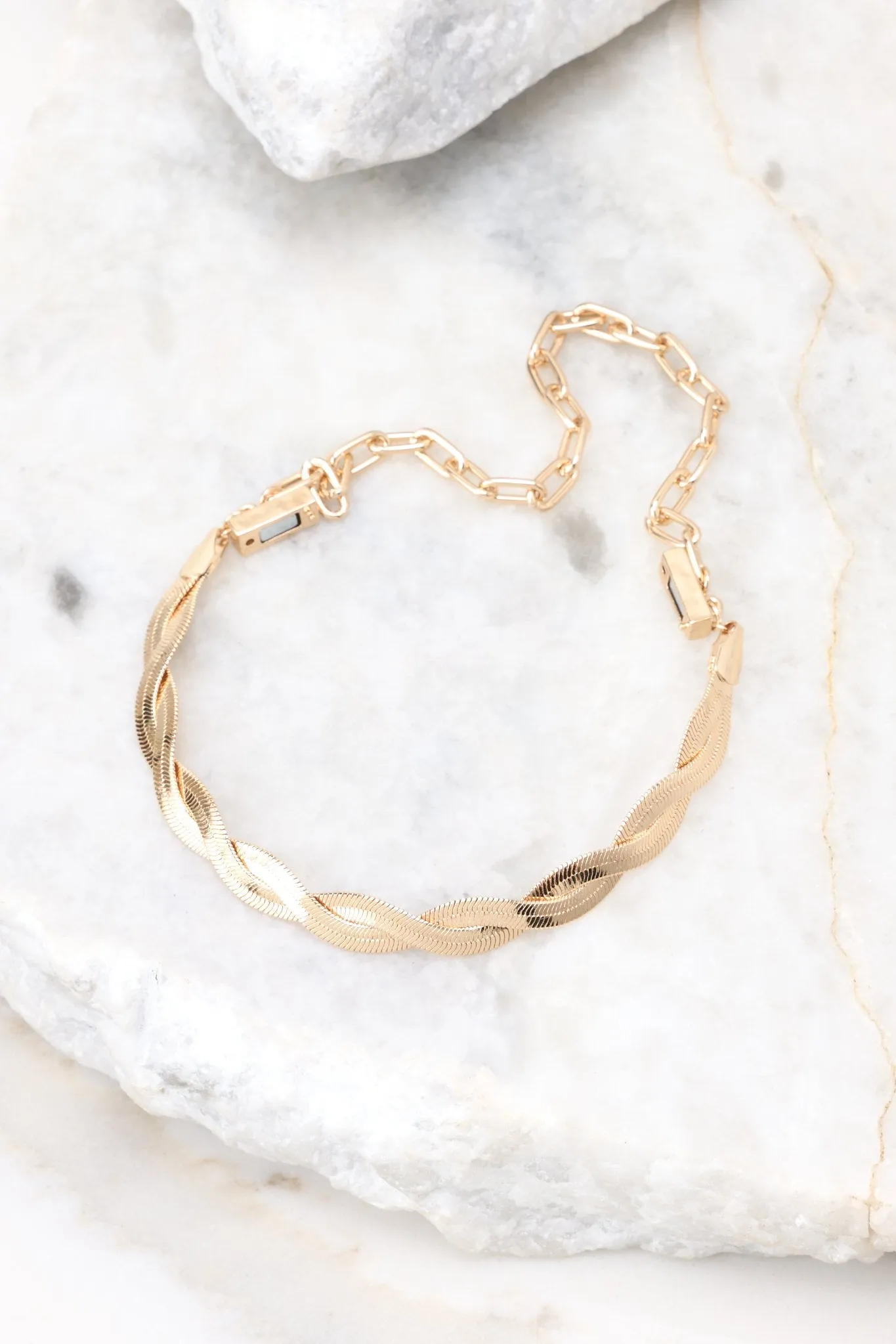 Ensemble Elegance Gold Bracelet