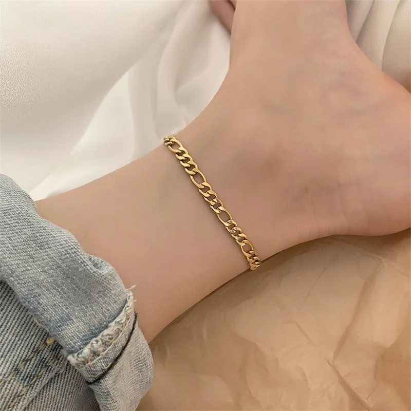 Fashion Stainless Steel Chain Anklet