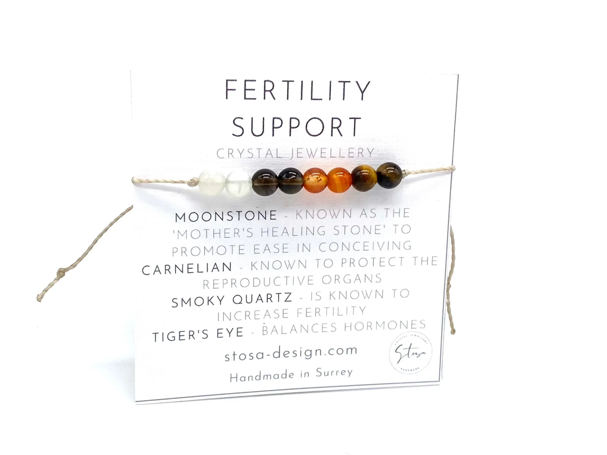 Fertility Support Crystal Bracelet