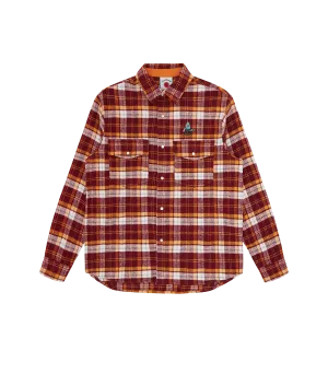 FLANNEL OVERSHIRT - RED