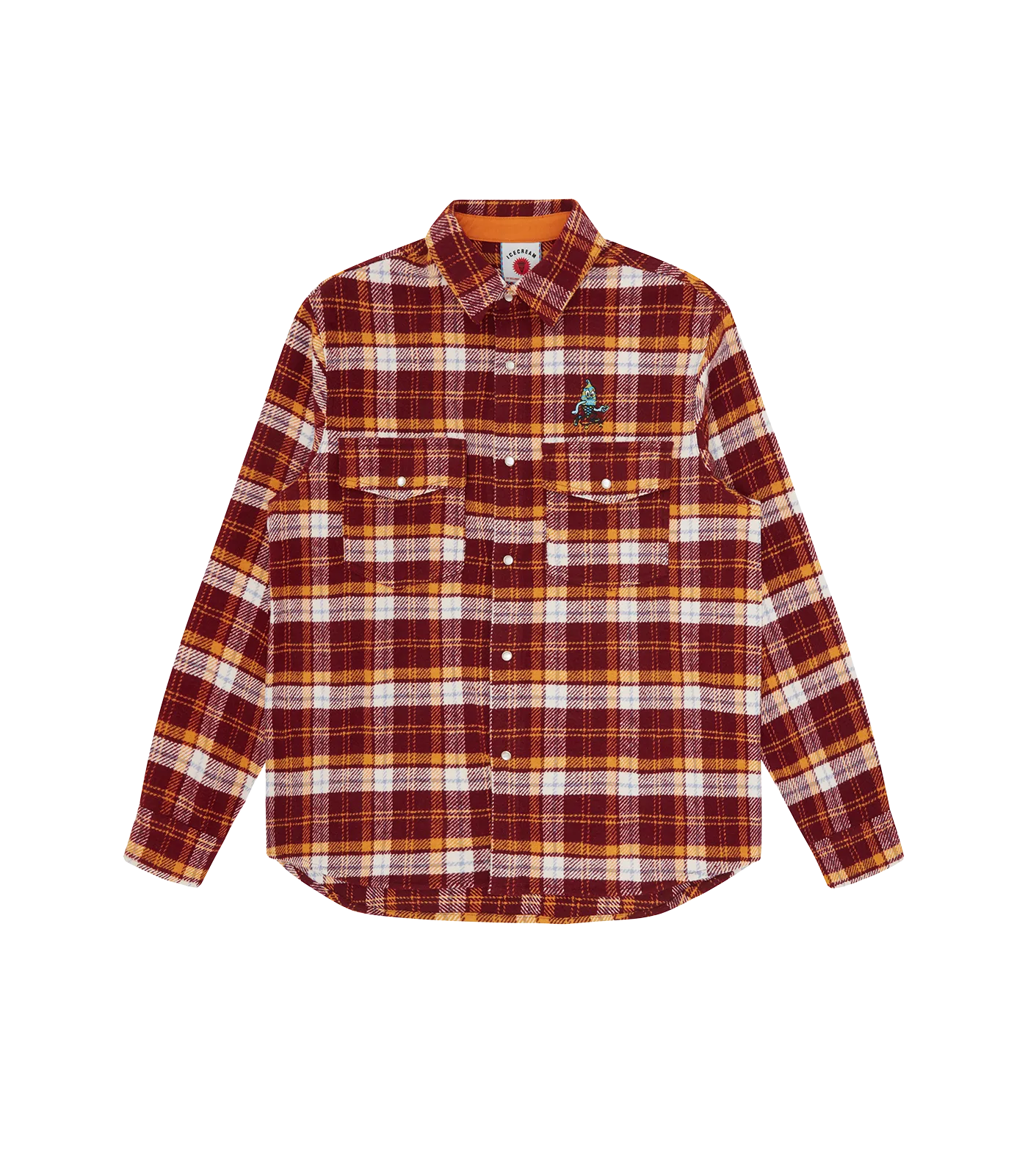 FLANNEL OVERSHIRT - RED