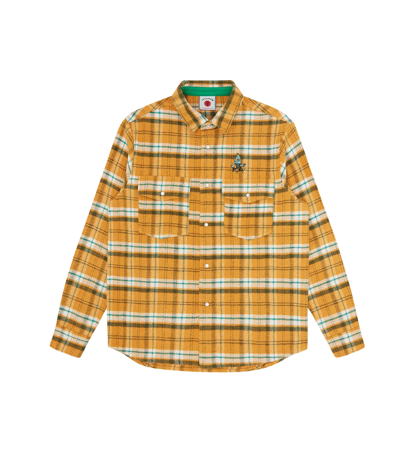 FLANNEL OVERSHIRT - YELLOW