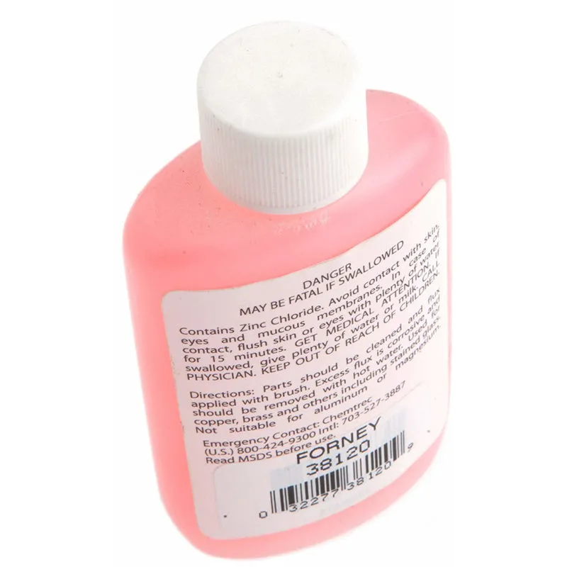 Forney Ruby Fluid 2 oz Lead-Free Soldering Liquid Flux 1 pc