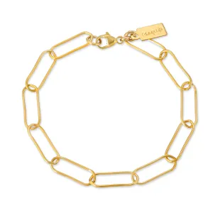 Gold Link Chain Bracelet