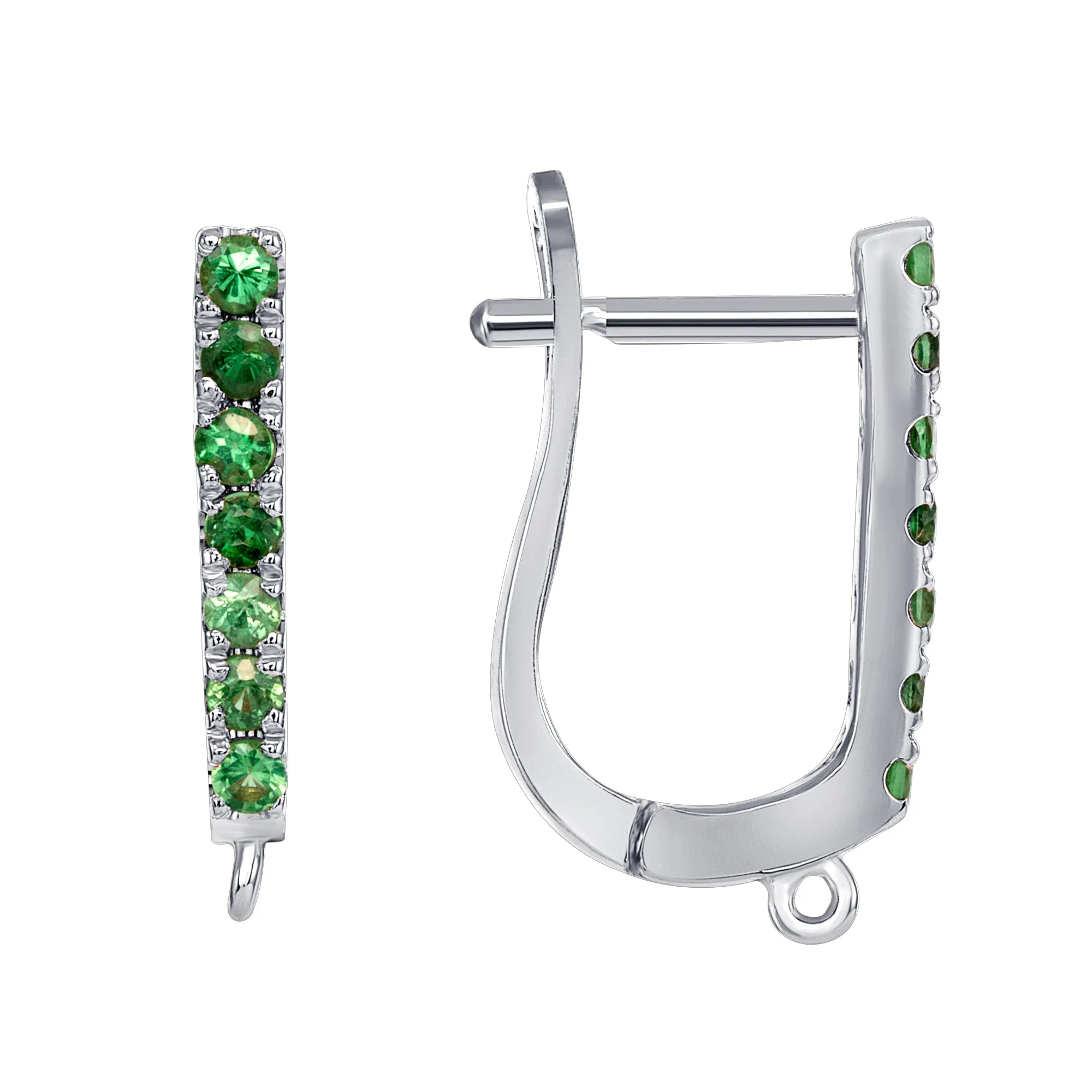 Green Goddess Hoops