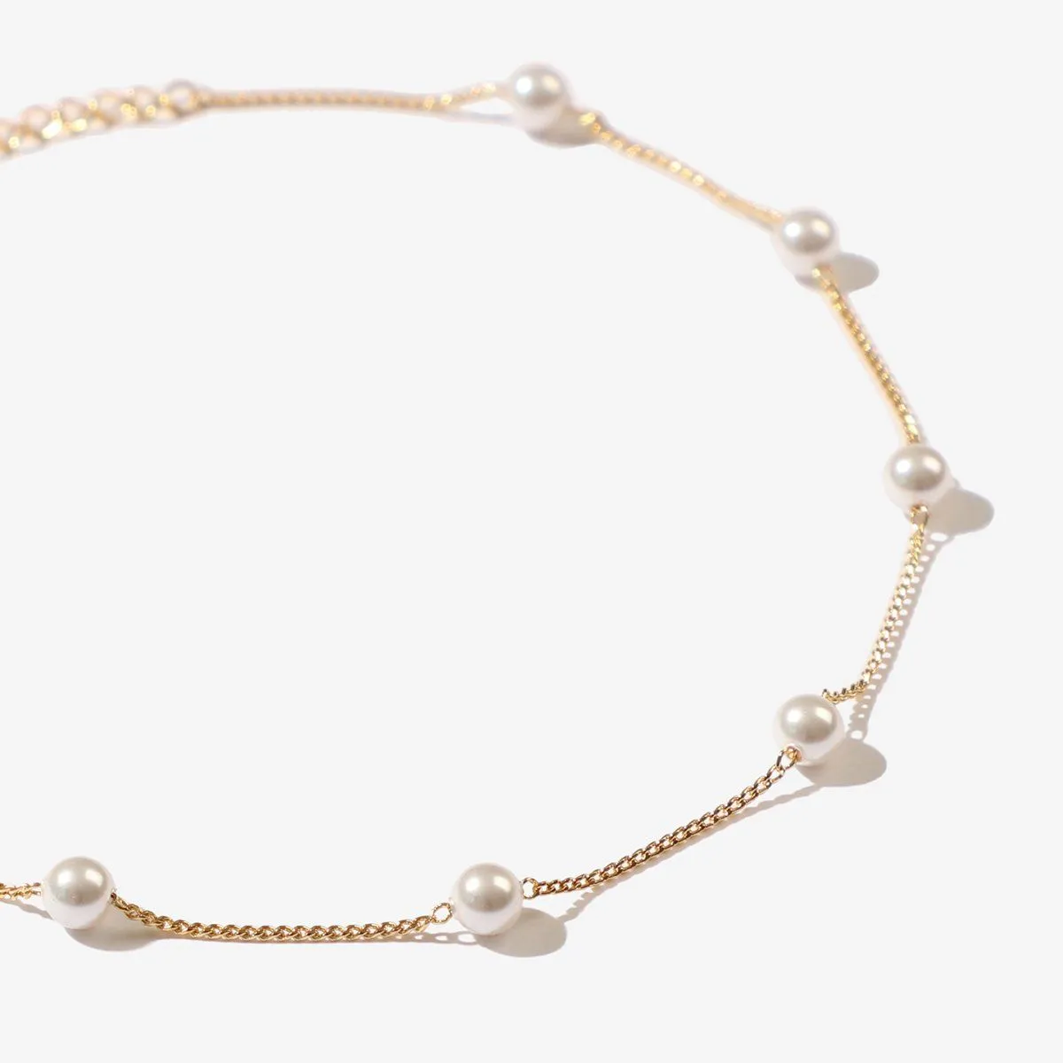 Harrold pearl anklet