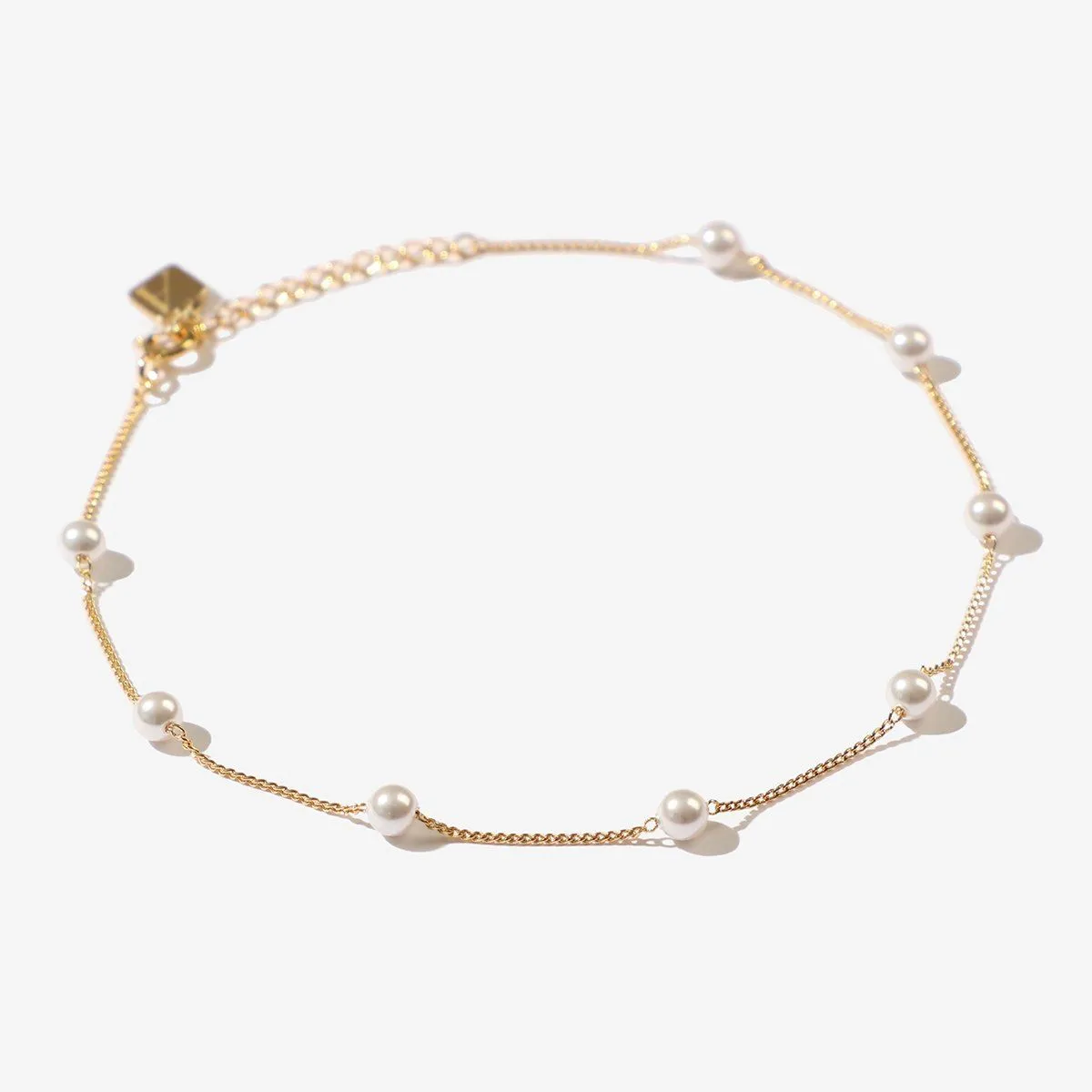 Harrold pearl anklet