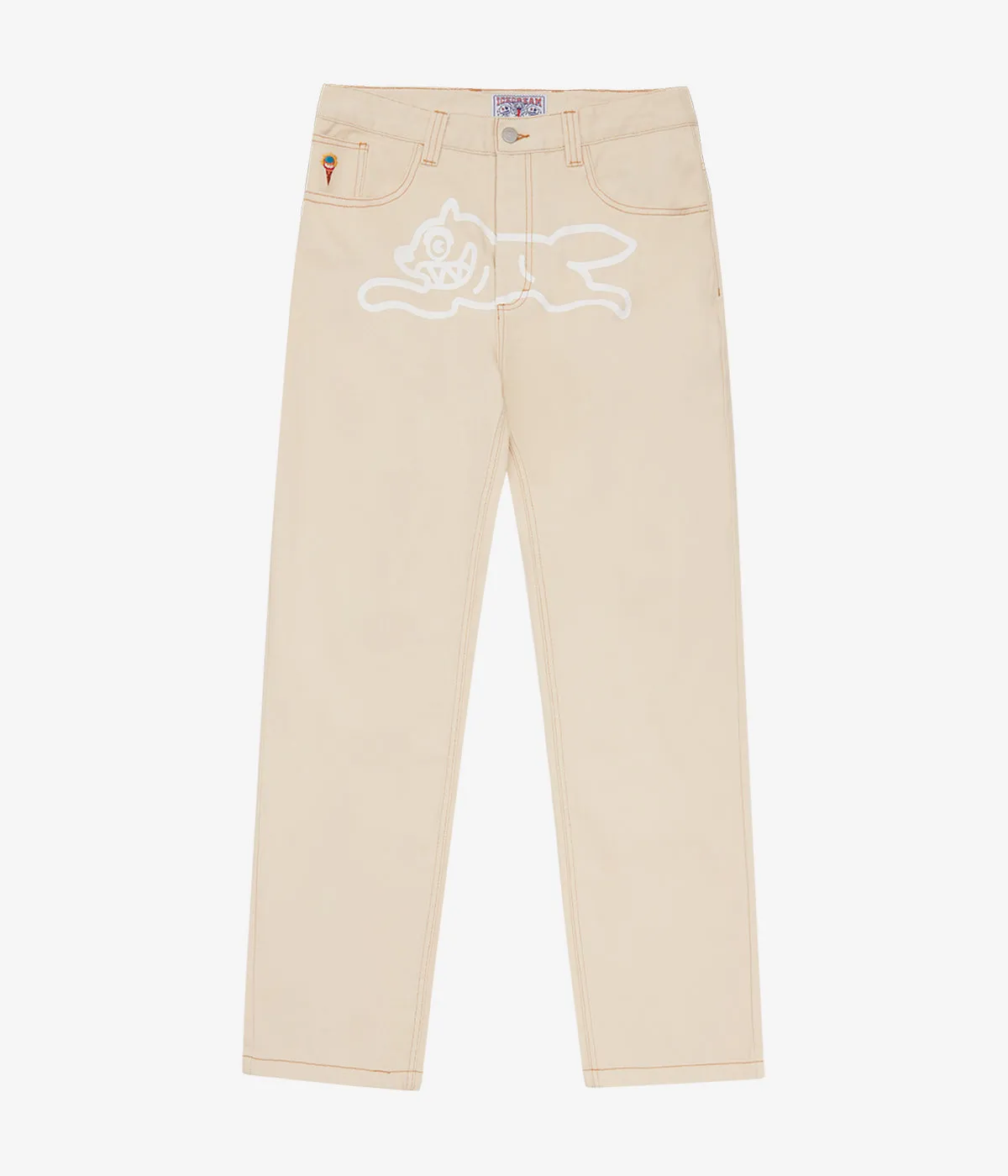 Ice Cream Running Dog Double Scoop Denim Pant