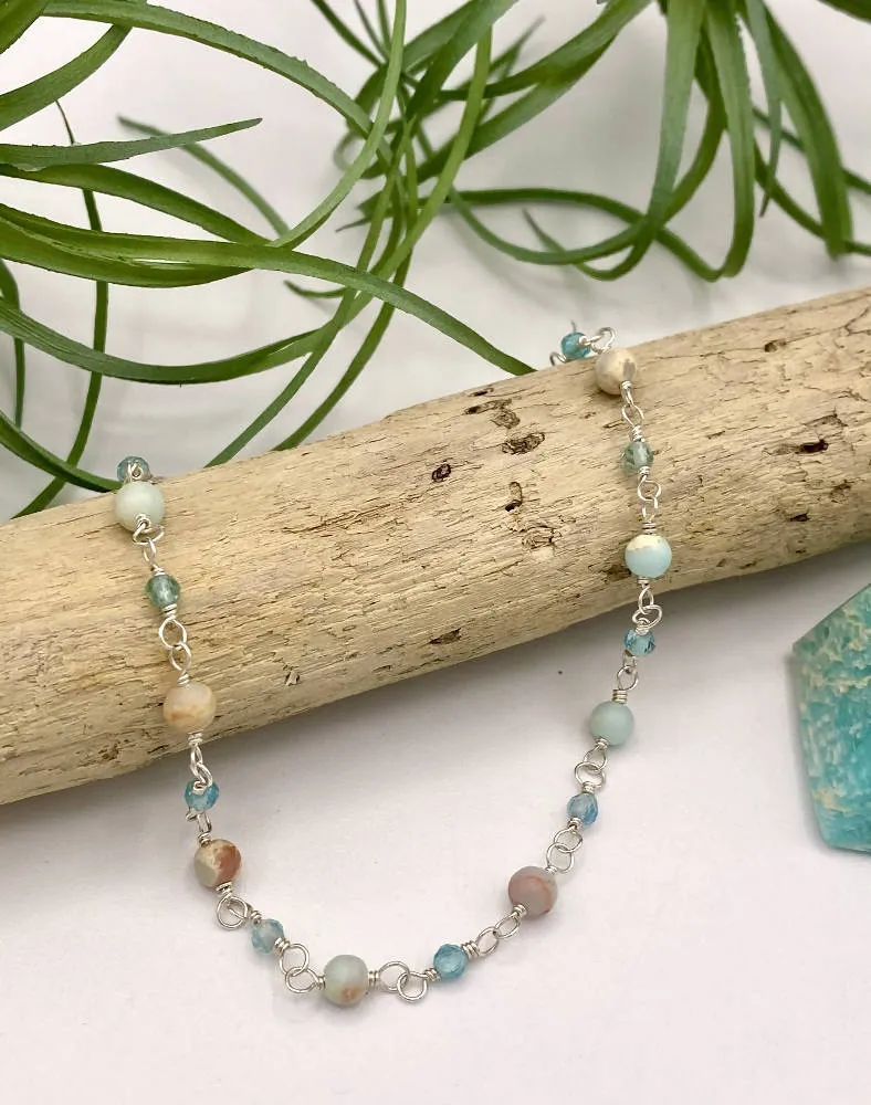 Impression Jasper Anklet