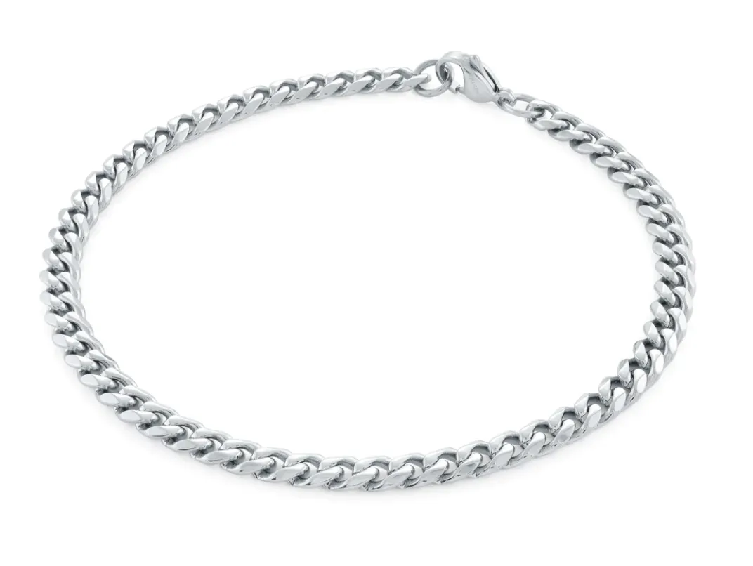 Italgem 4.6 mm Curb Anklet