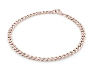 Italgem 4.6 mm Curb Anklet