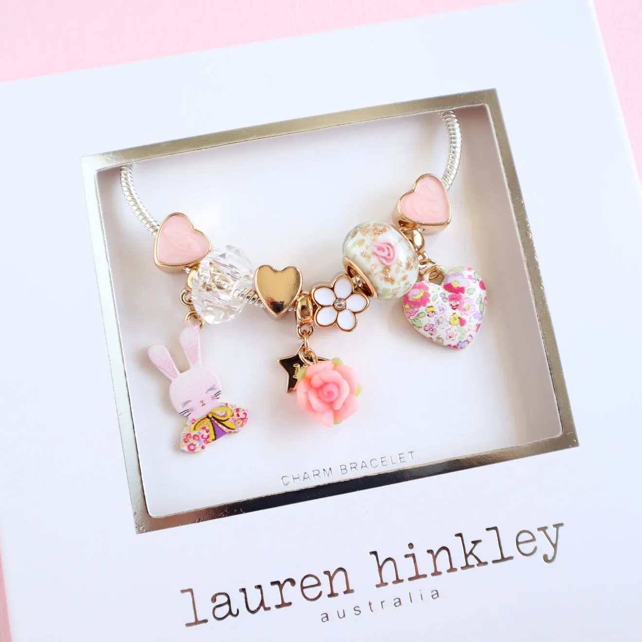 Lauren Hinkley Petite Fleur "BunBun" Charm Bracelet