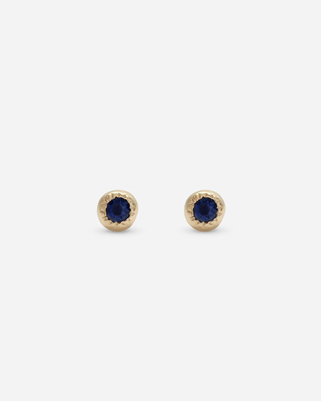 Melee Ball / Sapphire Studs