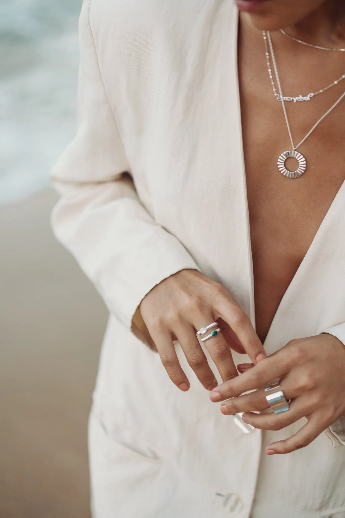 Memoir Mother Pearl Ring