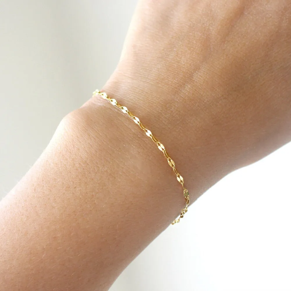 Mirror Chain Bracelet