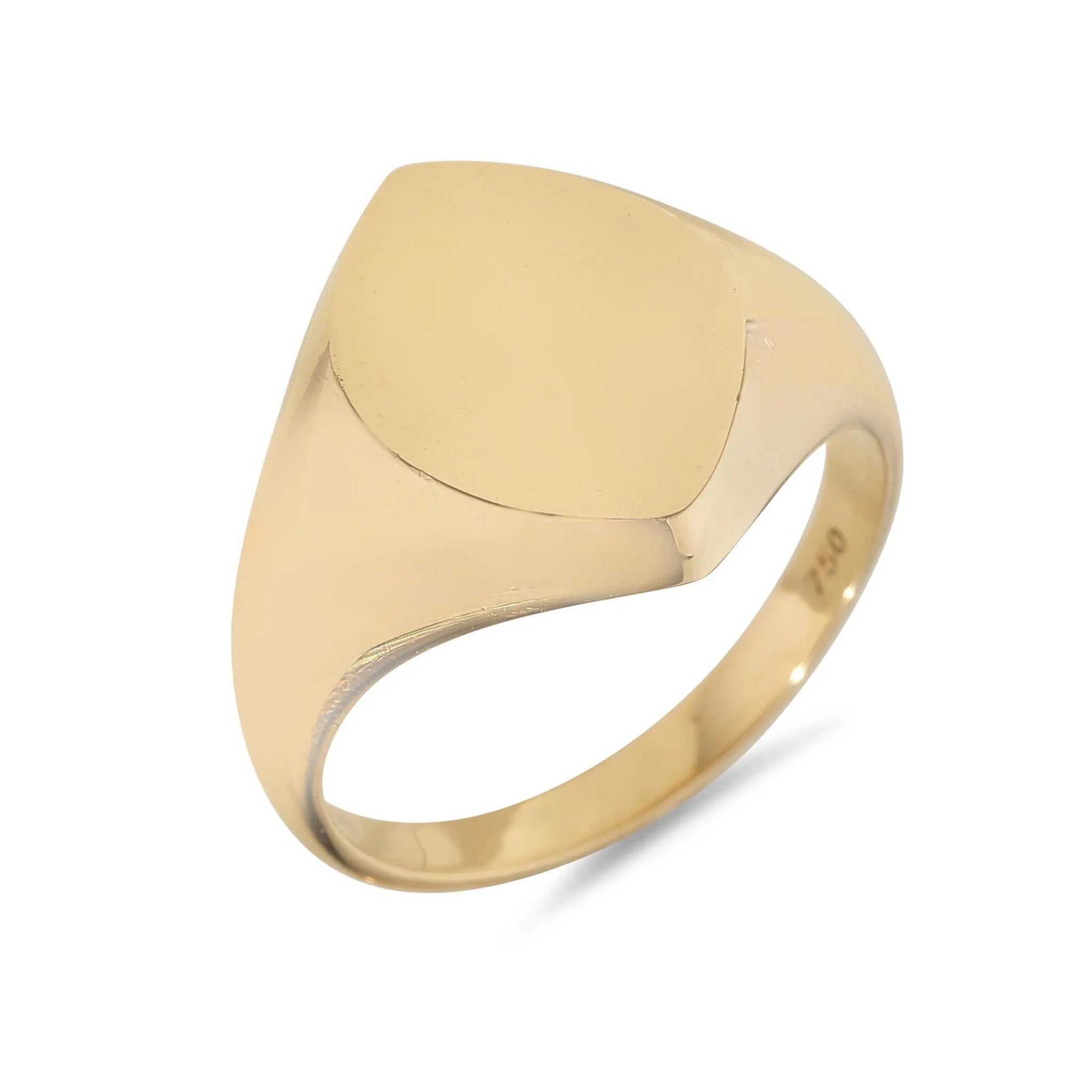 MoMuse Signet Marquise Ring – 18kt Gold