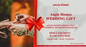 Online Book Ring Ceremony Gift Voucher with Angie Homes