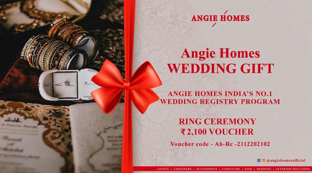 Online Wedding Gifts Program with AngieHomes