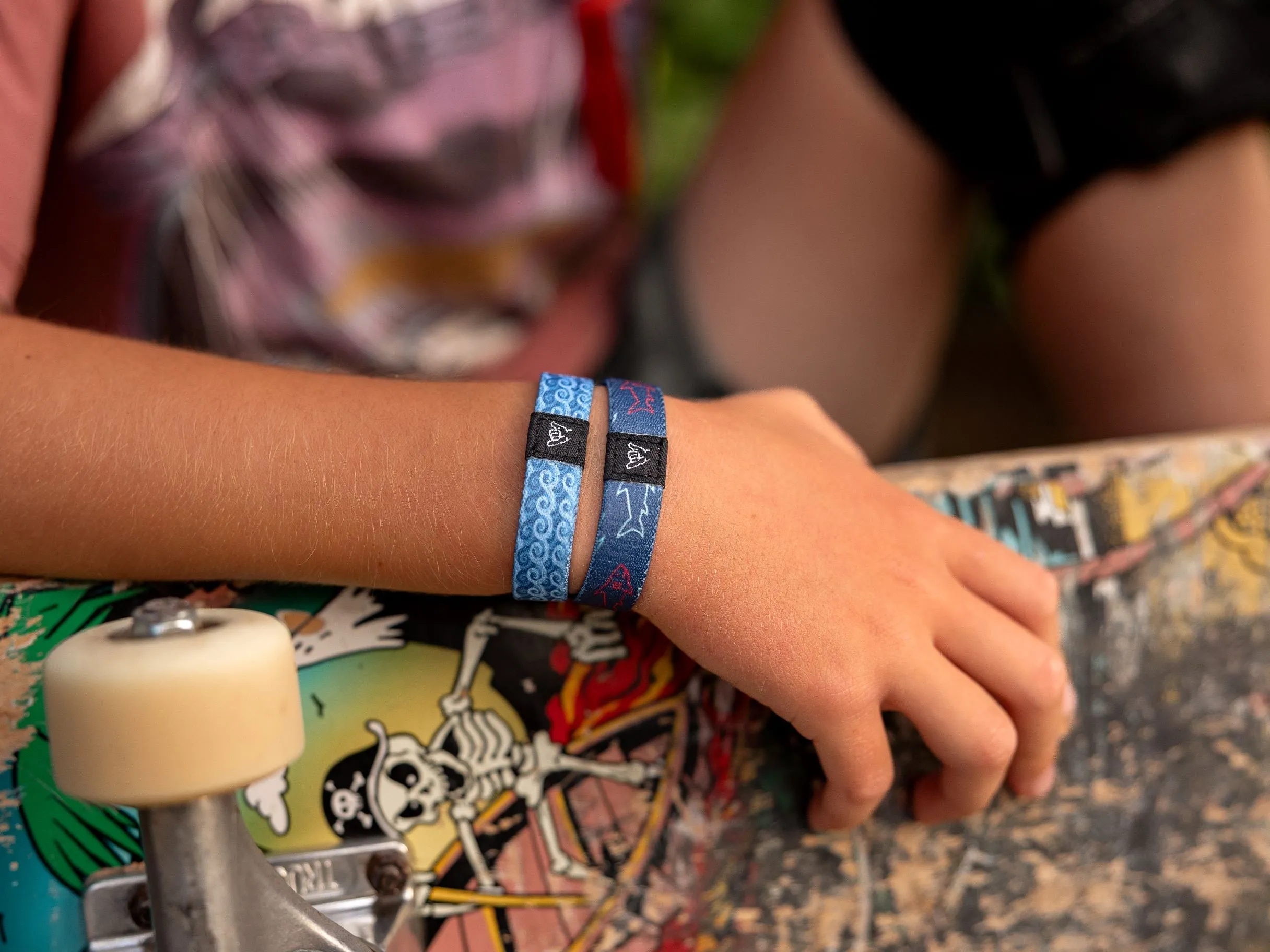 Orange Burst Wristband Bracelet