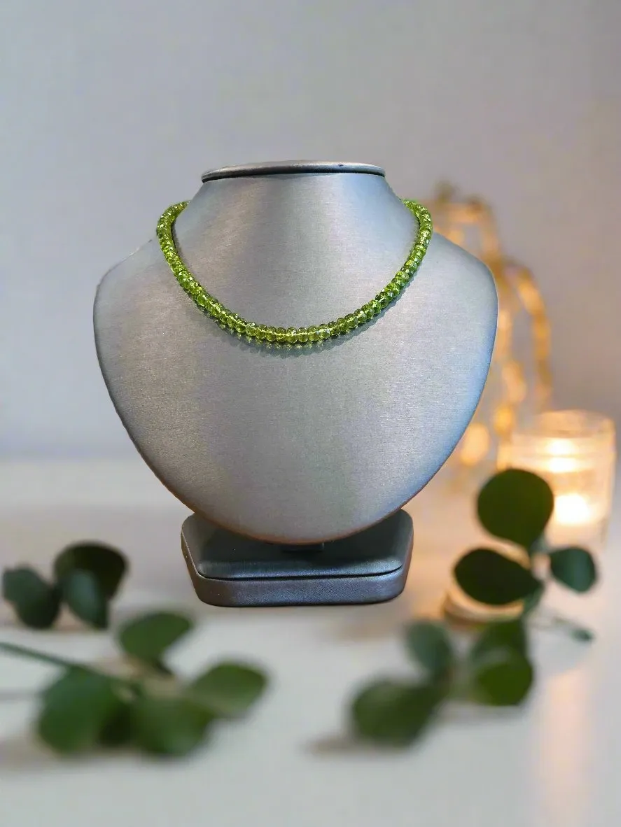 Plumb Silver Original Peridot Necklace