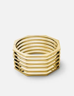 Ponti Cuff, Gold